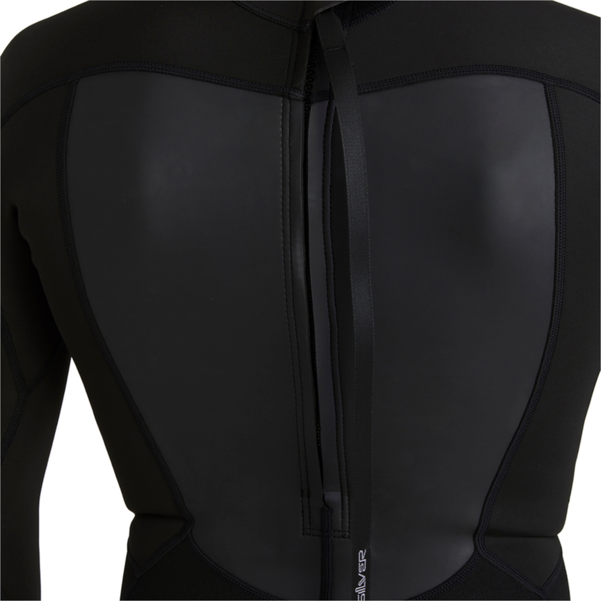 2026 Quiksilver Da Uomo Prologue 2/2mm Manica Lunga Back Zip Muta EQYW403024 - Black
